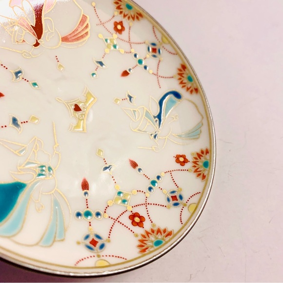 Disney x Kutani Ware Collectible Plate - Sleeping Beauty Fairies Limited Edition - Picture 3 of 7